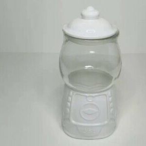 Set of 2. White Gumball Machine from Target.